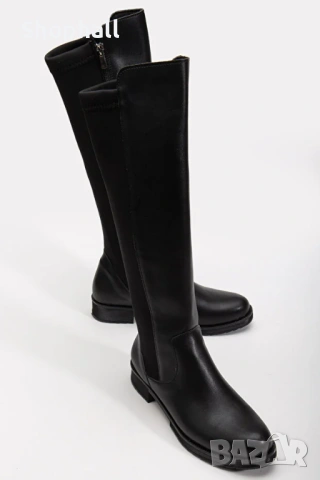 Дамски черни ботуши. Номер 37 и 39, снимка 5 - Дамски ботуши - 53381488