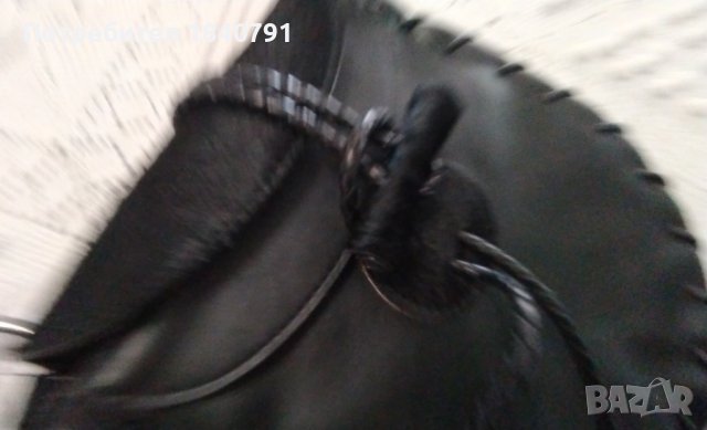 Малка черна кожена чанта кросбоди - Antonello Serio , снимка 10 - Чанти - 40913657