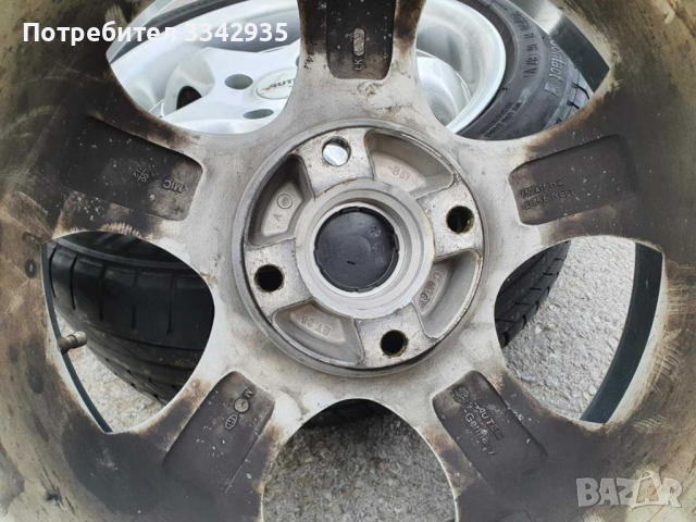 Алуминиеви джанти за nissan honda toyota vw golf 4х114.3 16 цола 5x100 17, снимка 3 - Гуми и джанти - 36333700