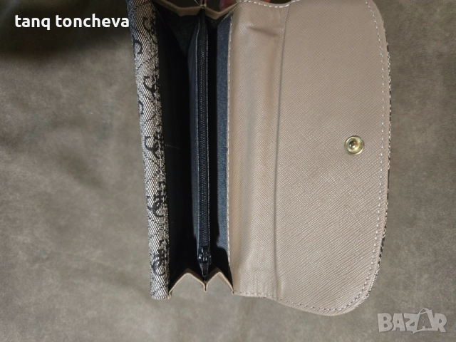 Комплект дамска чанта с портмоне Guess, снимка 8 - Чанти - 51468858