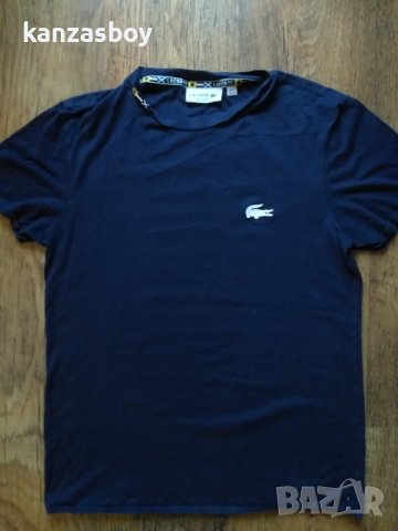 lacoste - страхотна мъжка тениска Размер ХС, снимка 5 - Тениски - 40251309