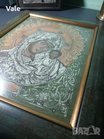 Гоблен „Казанската Мадона“, снимка 2 - Гоблени - 53064550