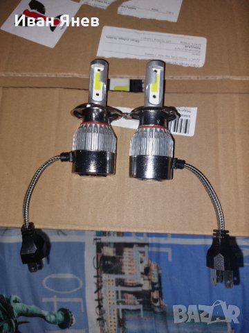 LED крушки H4 C6, снимка 2 - Аксесоари и консумативи - 41540176