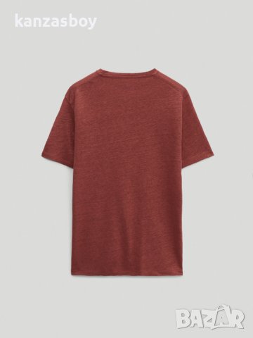 massimo dutti - страхотна мъжка тениска КАТО НОВА , снимка 3 - Тениски - 39989172