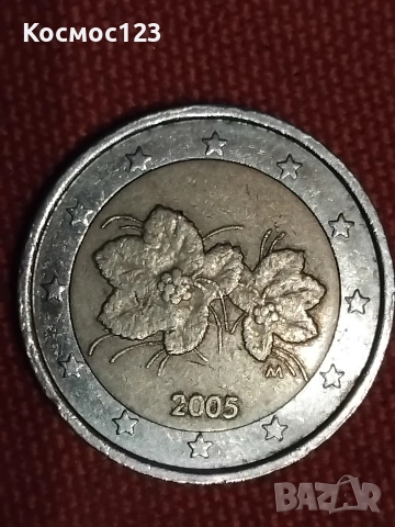 Рядка евро монета 