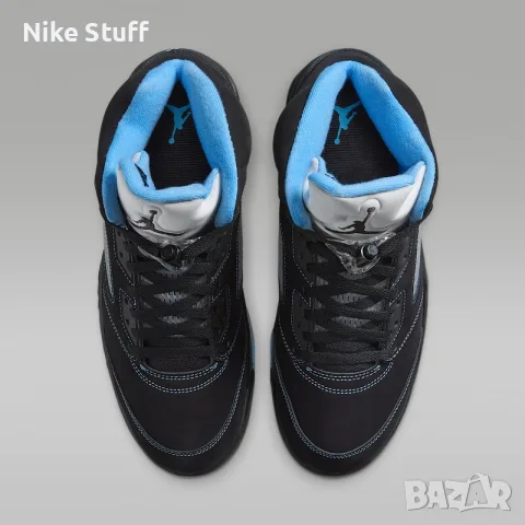 Nike Air Jordan 5 Retro OG - Black Carolina - 41 до 45.5, снимка 6 - Спортни обувки - 56062202
