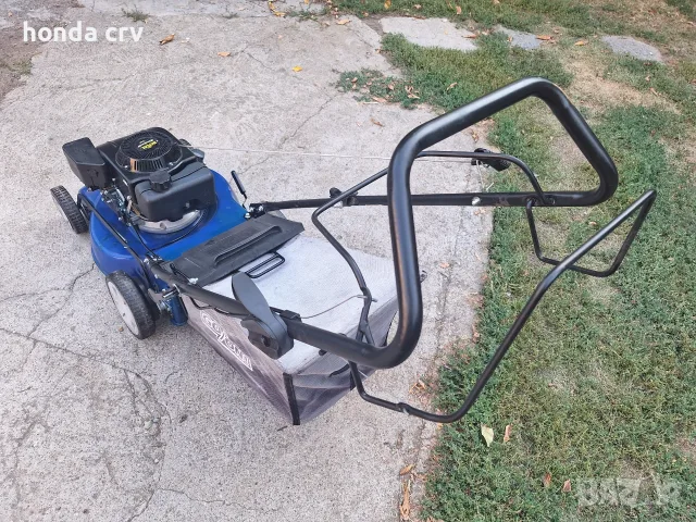 Косачка Einhell 5 к.с. моторна самоходна мулчираща с кош, снимка 8 - Градинска техника - 55675133