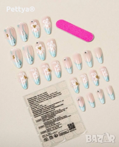 Изкуствени нокти 24бр. №6, снимка 2 - Продукти за маникюр - 53281597