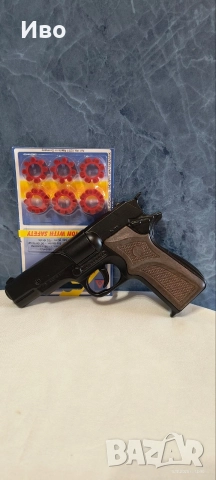 Изцяло метален пистолет с капси Colt 1911 + 96 бр. капси 