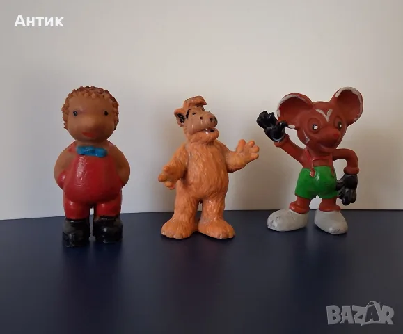 Лот Стари Фигурки от Соца Алф Мики Маус Ежко, снимка 2 - Колекции - 55730701