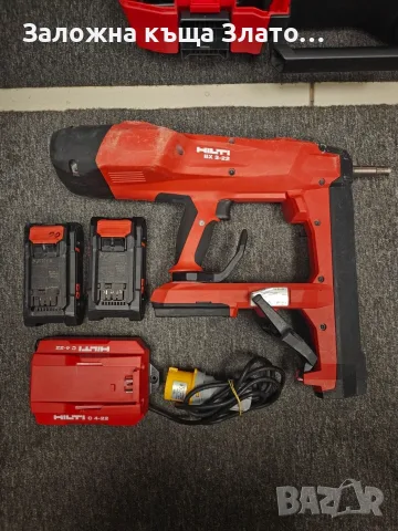 Акумулаторен безкабелен пистолет за пирони в бетон Hilti BX 3-L-22, снимка 2 - Други инструменти - 56012668