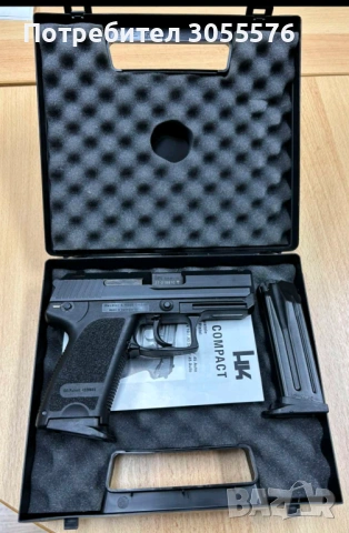 Heckler @ Koch USP Compact, снимка 4 - Бойно оръжие - 53370933