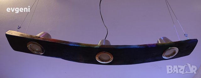 Висяща лампа Полилеи 3 лед лунички , снимка 1