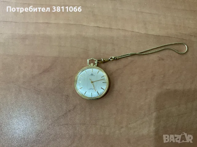 Немски джобен часовник Dugena - работи, снимка 2 - Мъжки - 49964305
