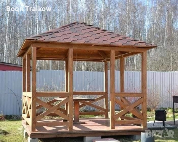 изграждане на навеси и дървени конструкции 