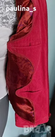 St-Martins / Червено яке с хастар и дебела вата , снимка 7 - Якета - 48931575
