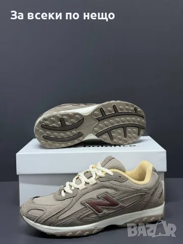 New Balance Дамски Бежови Маратонки👟Дамски Спортни Обувки В Бежов Цвят Ню Баланс Код E163, снимка 5 - Маратонки - 55840816