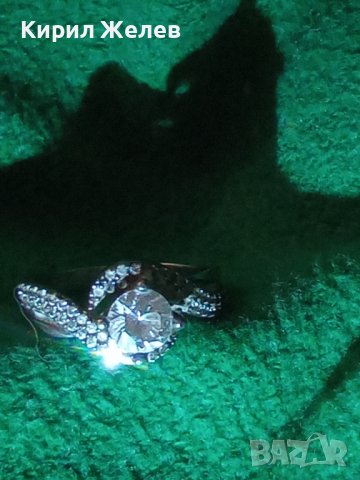ПРЕКРАСЕН СРЕБЪРЕН АРТ ПРЪСТЕН СРЕБРО 925 с ЮВЕЛИРНО ФАСЕТИРАНИ КАМЪНИ ЦИРКОН 32500, снимка 18 - Пръстени - 38351754