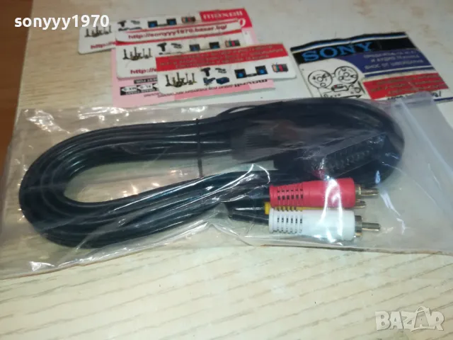 КАБЕЛ СКАРТ-ЧИНОВЕ-СТЕРЕО АУДИО ВИДЕО 1012241013