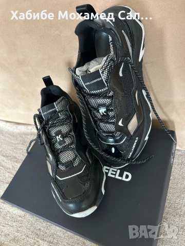 Karl Lagerfeld маратонки обувани само веднъж , снимка 13 - Маратонки - 53092349