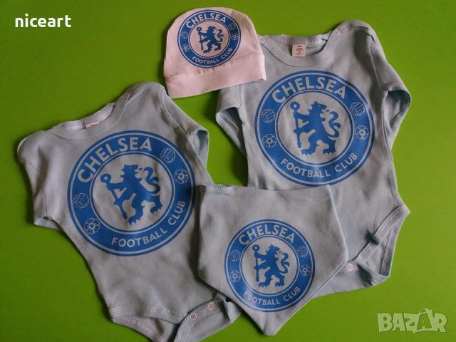 Бебешко боди Челси, снимка 6 - Бодита за бебе - 31255119