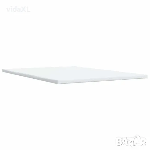 vidaXL Боксспринг легло с матрак, кремава, 140x200 см, плат, снимка 10 - Спални и легла - 56146937
