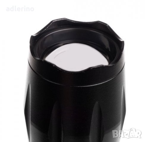 Тактически фенер КРЕЕ, силен фенер с презареждаща батерия, зарядно за кола, водоустойчиво, снимка 11 - Прожектори - 34390002