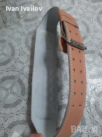 Ест. Кожа колан за кръст или за спорт , снимка 2 - Колани - 49203984