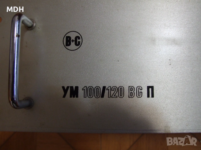 УМ 100/120 ВС-П крайно стъпало