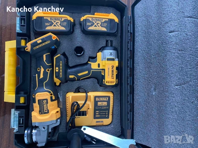 Промо Комплект DeWALT 4V1 36V 8.0AH, снимка 6 - Бормашини - 52507619