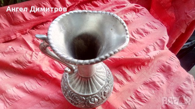 Стара метална кана, снимка 6 - Антикварни и старинни предмети - 41896445