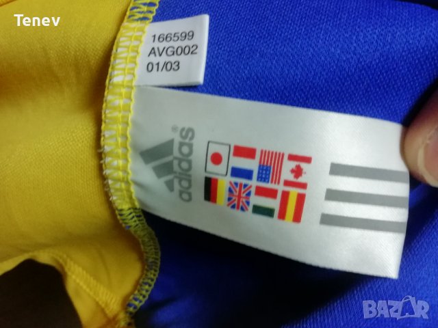 Brøndby Adidas 2002-2004 оригинална рядка тениска фланелка Brondby Брьондби XL, снимка 4 - Тениски - 41919910