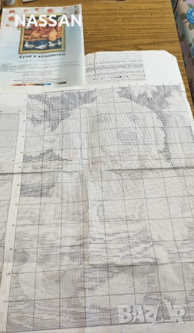 7 схеми за бродиране на гоблени и останали конци, снимка 7 - Гоблени - 52691084