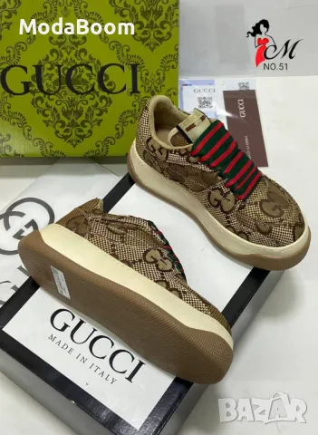 Gucci дамски маратонки , снимка 2 - Маратонки - 48848426