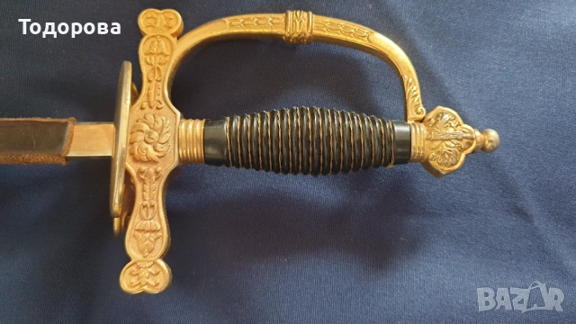 Шпага на Перуанската гражданска гвардия - Образец 1903 година, снимка 8 - Антикварни и старинни предмети - 53053434