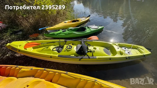 Твърд каяк TAHE BORNEO, 2+1 места (2 възрастни + 1 дете), снимка 2 - Водни спортове - 56120855