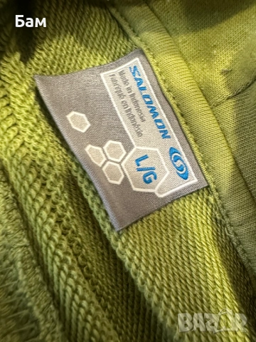 Мъжко!Vintage Salomon Lab Hoodie размер Л, снимка 5 - Суичъри - 53469933