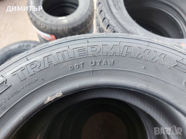 4бр.НОВИ гуми за платформа TRAILERMAXX 195/50/13C dot  3524, снимка 4 - Гуми и джанти - 41322271