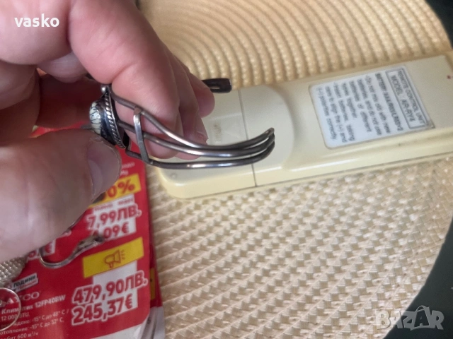 Ръчна изработка-сребро 13,8гр, снимка 4 - Гривни - 53537952