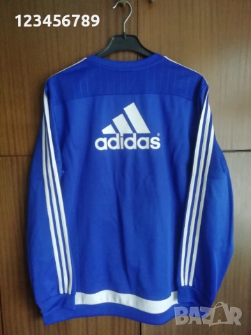 Chelsea Adidas нова оригинална блуза горнище Челси Адидас размер XL , снимка 2 - Блузи - 52157919
