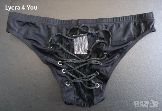 SvenJoiment underwear L луксозен мъжки слип с прозираща мрежа, снимка 8 - Бельо - 41984117