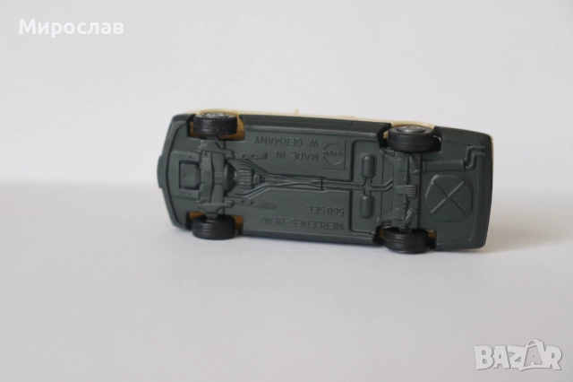HERPA H0 1/87 MERCEDES BENZ 560 SEC КОЛИЧКА КАМИОН МОДЕЛ, снимка 7 - Колекции - 52949380
