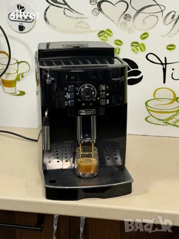 Кафемашина кафе автомат delonghi magnifica S с гаранция, снимка 4 - Кафемашини - 55935235