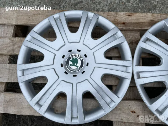 15 цола Тасове SKODA Fabia Octavia, снимка 4 - Аксесоари и консумативи - 49350043