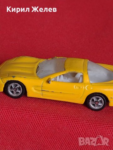 Метална количка CHEVROLET CORVETTE MADE IN CHINA WELLY за КОЛЕКЦИЯ 37593, снимка 2 - Колекции - 40674333