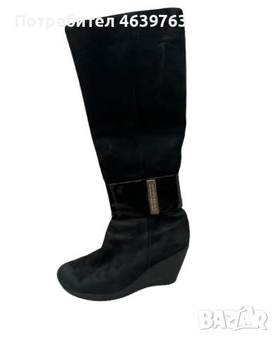 Дамски ботуши с платформа, снимка 1