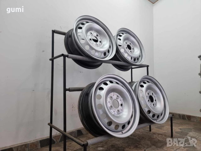 4бр 16ски джанти за MERCEDES 5х112мм A160275, снимка 5 - Гуми и джанти - 44921785
