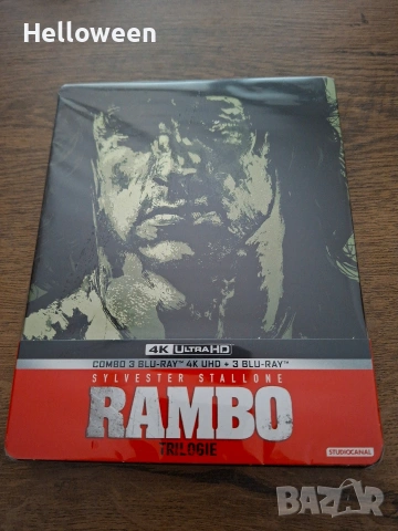 TRILOGIE RAMBO - COMBO UHD 4K + BD - STEELBOOK [Blu-ray] 