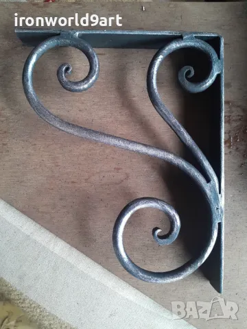 Конзоли , рафтодържачи стойки и ъгли за рафтове и етажерки от ковано желязо