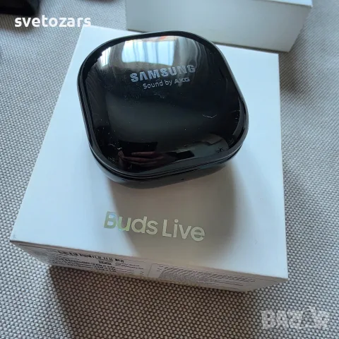 безжични bluetooth слушалки Samsung Galaxy Buds Live - Mystic Black – Пълен комплект, снимка 5 - Bluetooth слушалки - 55848126